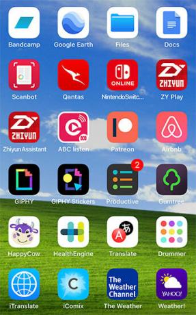 choisissez un schéma pour organiser les applications iphone