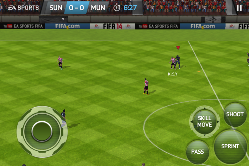 FIFA 14 sur iOS: l'expérience de football portable la plus authentique vers 2013 10 11 15