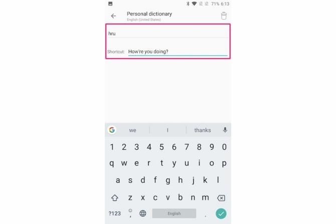 conseils de type gboard plus rapides