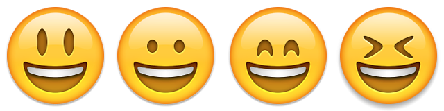 Smiley emoji émoticône rire