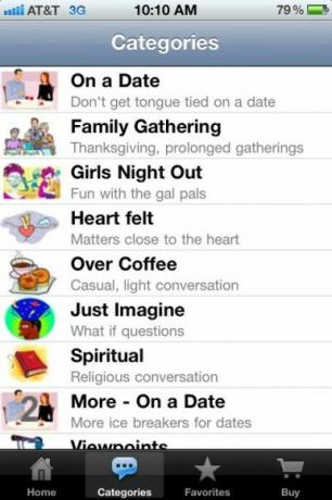 application de conversation pour iphone