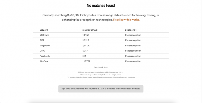 résultats pour exposing.ai