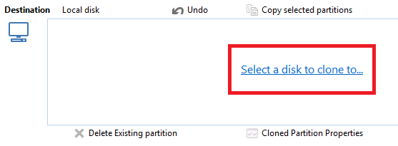 Comment déplacer un système d'exploitation complet d'un ancien PC vers une nouvelle destination Macrium Select