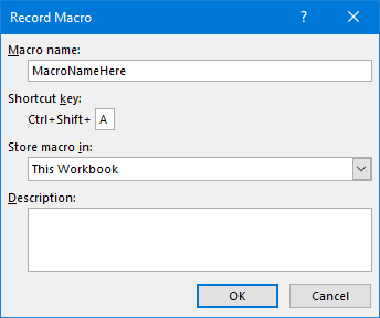 comment enregistrer une macro dans Excel 2016