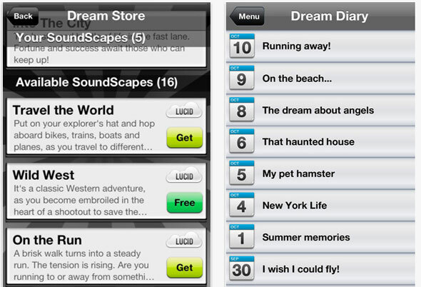 application iphone dream