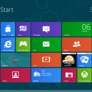 bureau de Windows 8