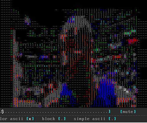 voir le code ascii