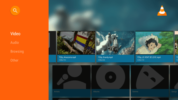 étonnantes applications android tv ne savaient pas qu'il existait un lecteur vlc mx