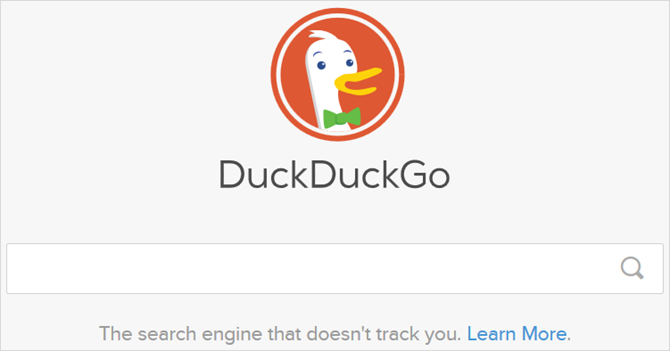 7 Alternatives à la recherche Google et leurs caractéristiques de marque DuckDuckGo web principal