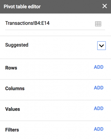 Comment créer des tableaux croisés dynamiques dans l'éditeur de tableaux croisés dynamiques Google Sheets