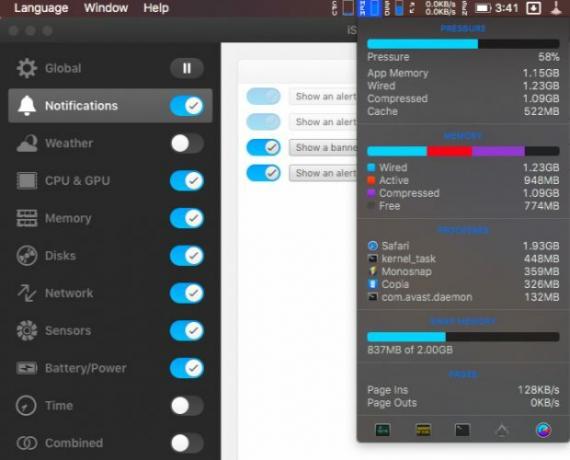 istat-menus-Applications de barre de menus Mac