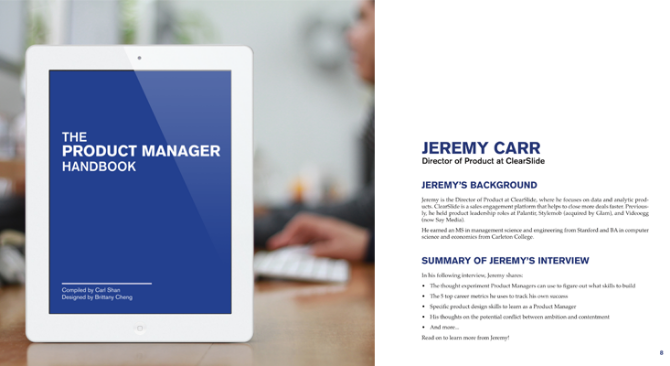 Le Product Manager Handbook est un ebook gratuit ou payez ce que vous voulez avec les conseils de chefs de produit performants de google, facebook, twitter, microsoft, etc.