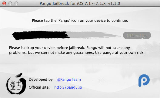 Comment Jailbreaker iOS 7.1.x et installer Cydia avec Pangu 2