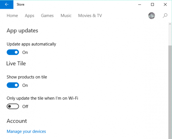 Comment désactiver les mises à jour automatiques des applications dans les paramètres de Windows 10 Win10 Pro Store