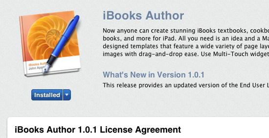 Apples met à jour son contrat de licence d'auteur iBooks [News] ibooks agreement