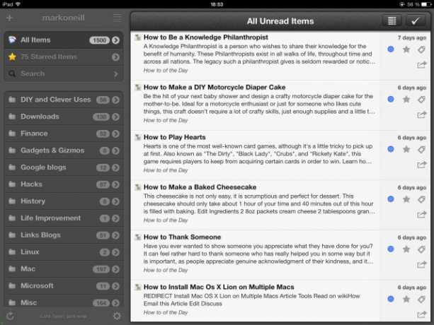 BazQux Reader - Un remplacement minimaliste digne de Google Reader mrreader2