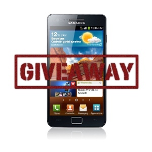 Samsung Galaxy S II Giveaway samsung