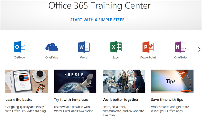 Centre de formation Office 365