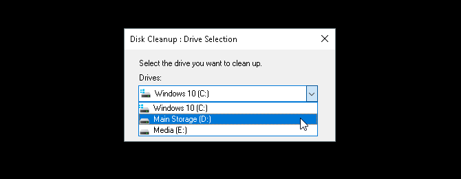 Faible stockage sur Windows 10? 5 conseils pour récupérer la sélection de votre lecteur de nettoyage de disque