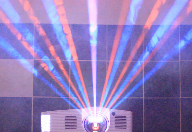 Spectacle laser virtuel MusicBeam