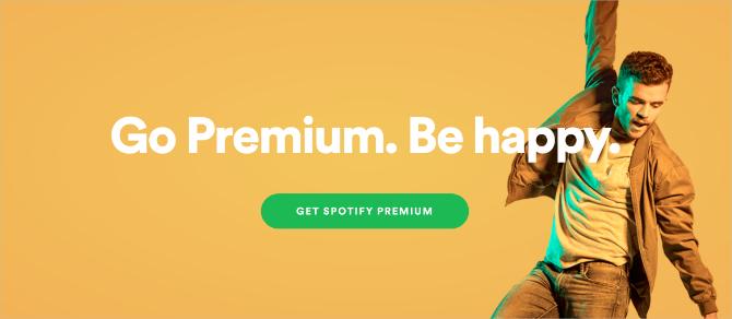 Image d'en-tête Spotify Premium