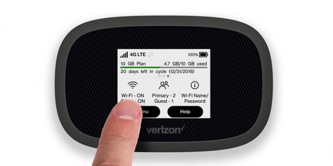 Verizon Jetpack MiFi 8800L périphérique de point d'accès wifi