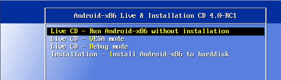 installer android sur netbook pc