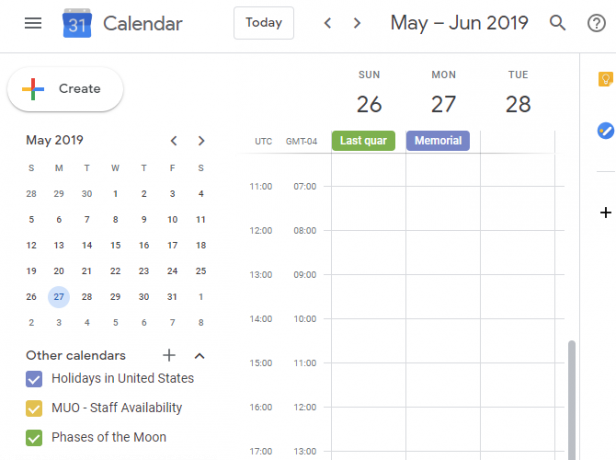 Google Calendar Phases Moon