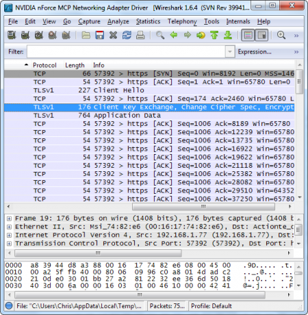 crypter la navigation