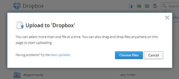 accéder à dropbox en ligne