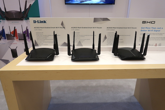 Routeurs maillés D-Link Exo CES 2019