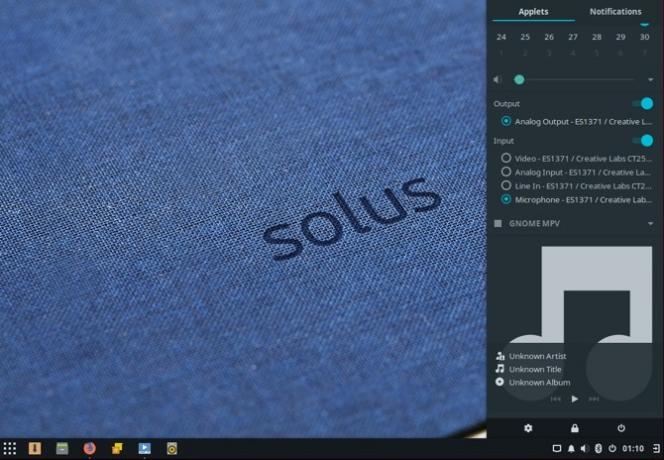 notifications solus linux