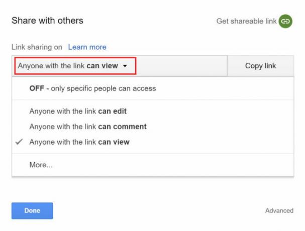 Comment savoir qui a accès à vos fichiers Google Drive Désactiver le partage e1524003302649