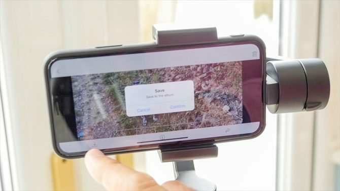 Yi Smartphone Gimbal: Séquence lisse et soyeuse, mais pourrait être meilleure yi gimbal app enregistrer des vidéos individuelles 670x377