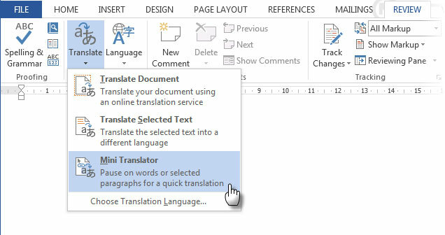 Astuce de productivité Office #Mini Translator