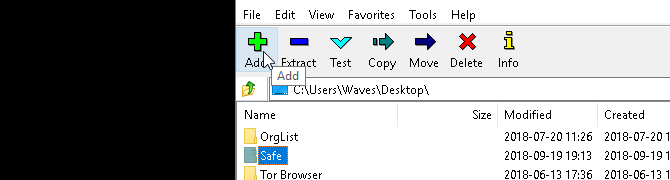 Comment protéger par mot de passe un dossier dans Windows 7 Zip Add