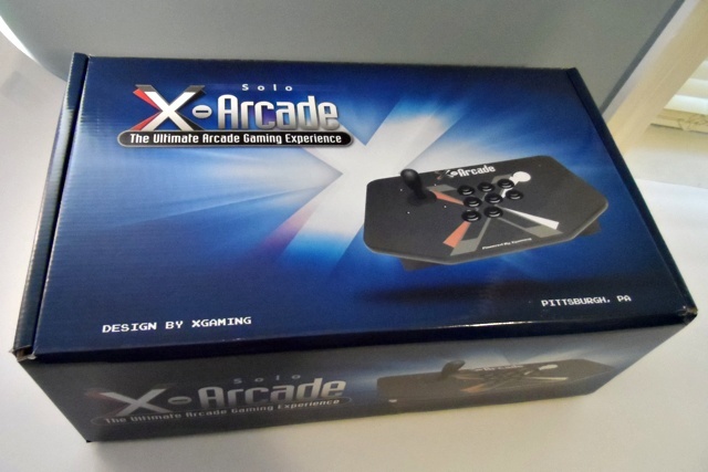 Revue du joystick solo x-arcade