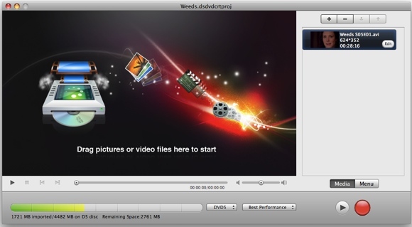 Daniusoft Double Giveaway: Video Converter Ultimate & DVD Creator [Mac] Menu Vidéo