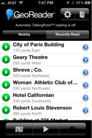 Georeader: Obtenez votre iPhone pour détecter les lieux emblématiques et vous en parler [iOS] (10 codes gratuits) Paris