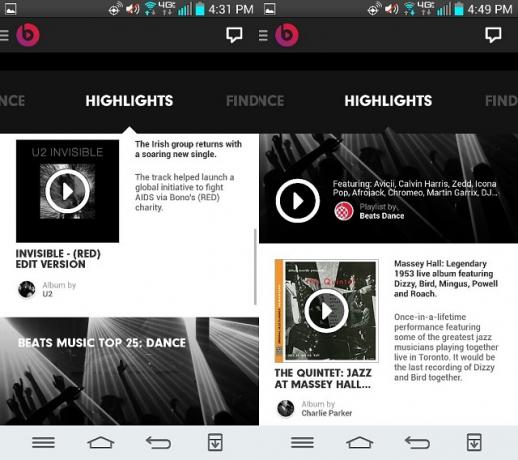 L'algorithme, ce sont les gens! Du rock avec Beats Music pour Android beatsmusic7