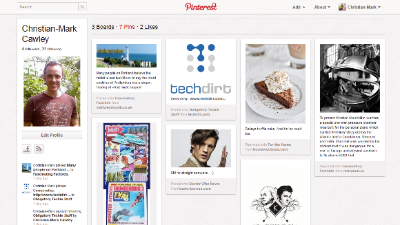 Pourquoi Pinterest pourrait pointer vers la fin de Twitter (Opinion) muo pinterest screen