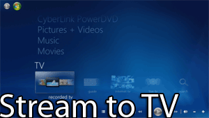 streaming de pc vers hdtv