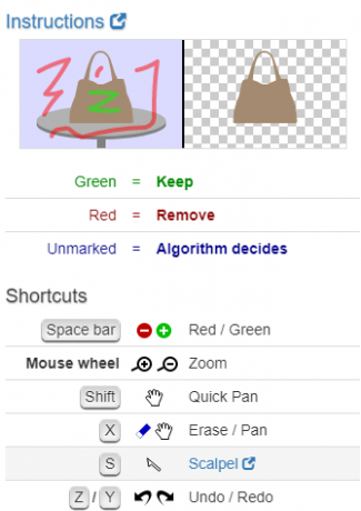 ClippingMagic supprime facilement l'arrière-plan de toute image contenant des instructions clippingmagic