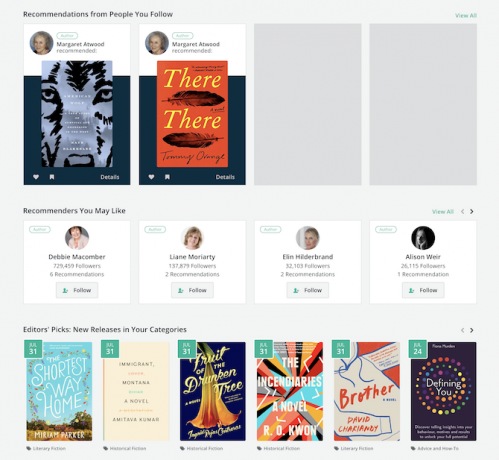 Les 11 meilleurs sites pour trouver quels livres lire Next bookbub2