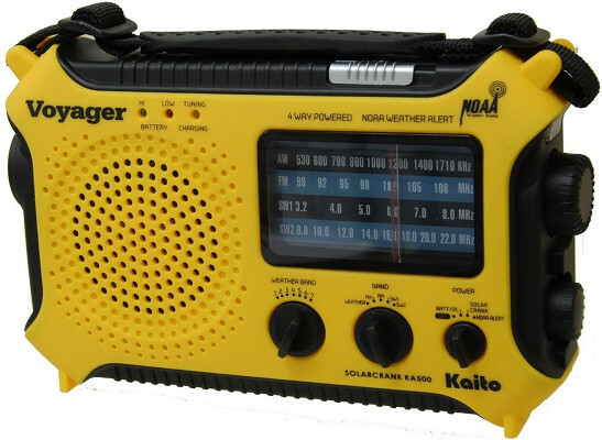 10 gadgets indispensables pour vous protéger contre les catastrophes naturelles Radio d'urgence en cas de catastrophe