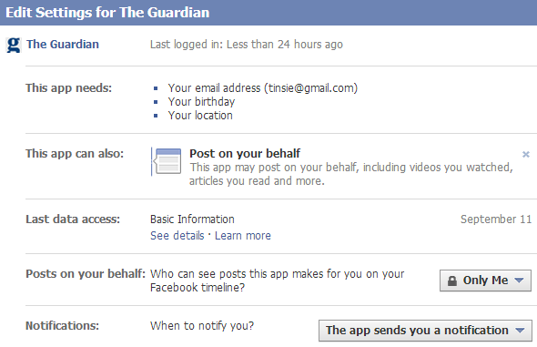 applications gratuites pour facebook