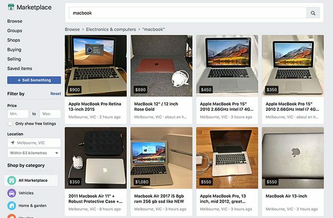 Portables d'occasion Facebook Marketplace