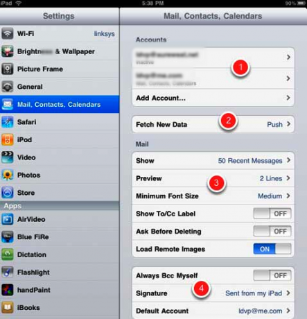 comment configurer un ipad apple