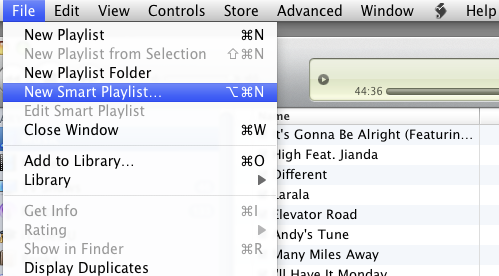 comment créer des playlists iTunes