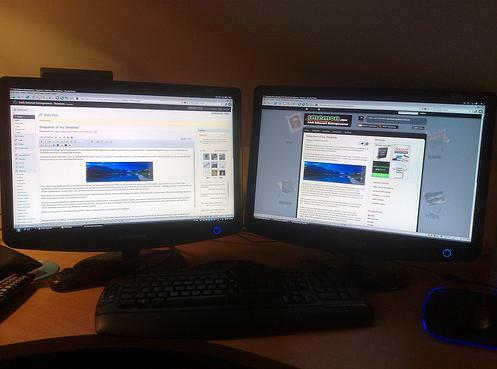 configuration double moniteur